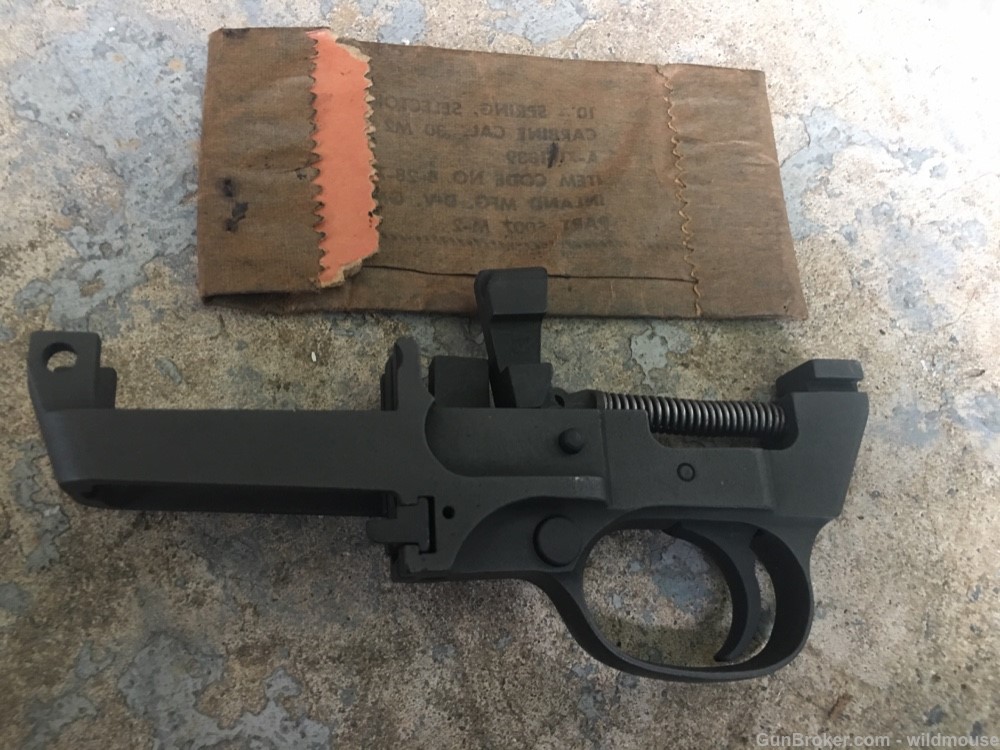 Mint condition original ww2 Inland M2 Trigger group-img-7