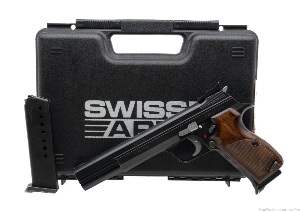SIG Swiss Arms P210-5LS Heavy Frame Pistol 9mm (PR68844) Consignment-img-6