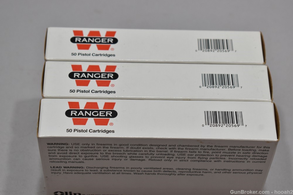 3 Boxes 150 Rds Winchester Ranger SXT Controlled Expansion 40 S&W 180 G-img-3