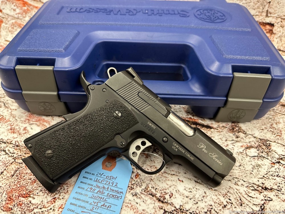 Smith & Wesson 1911 Pro Series 3" .45acp -img-1