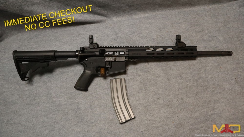 Ruger AR-556 AR15 Rifle 5.56 NATO  Penny Start!-img-0