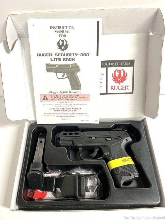Ruger Security 380ACP Pistol, 15rd Mag Handgun Security-380-img-17