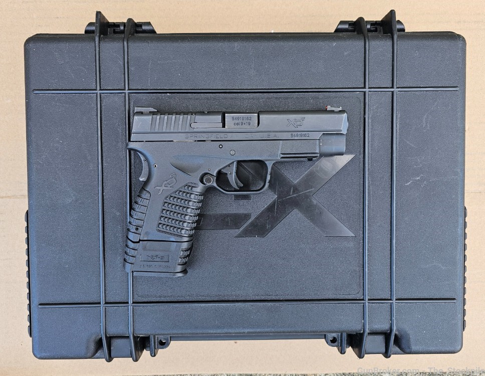 Springfield Armory XDS-9 9mm 4" Bbl w/ 2 Mags Gear-img-0