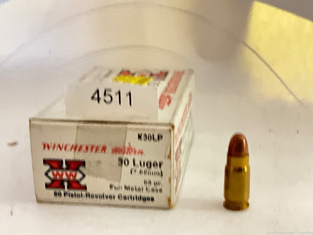 30 Luger by Winchester 93gr FMJ 35 rds remain-img-0
