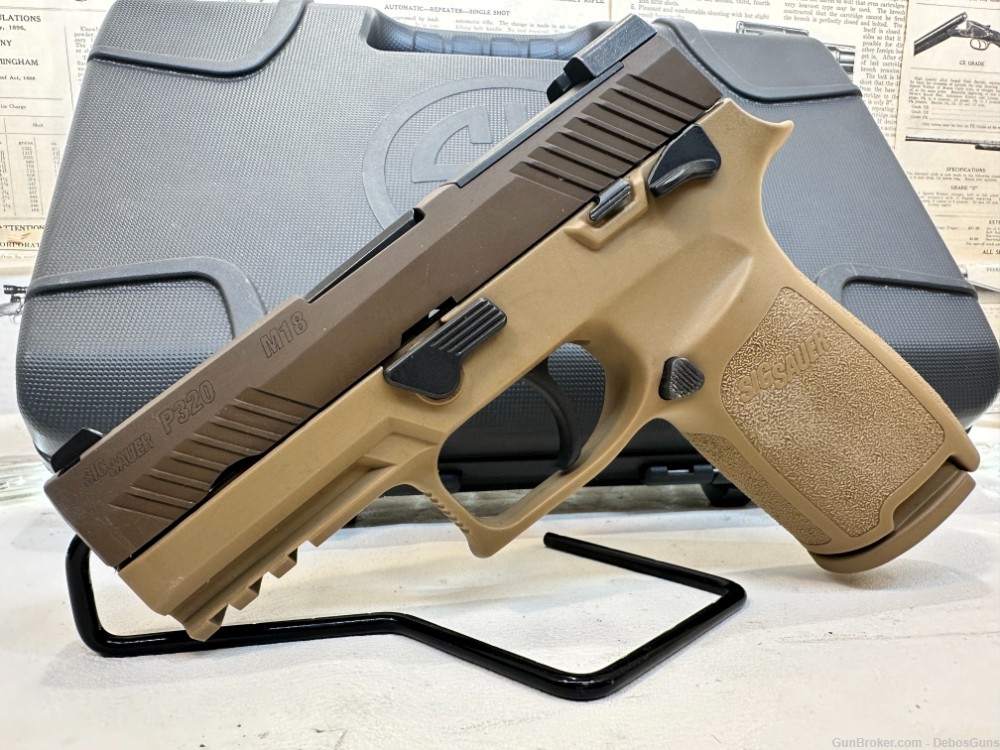 SIG SAUER P320 M18 9MM CLEAN! PENNY AUCTION!-img-1