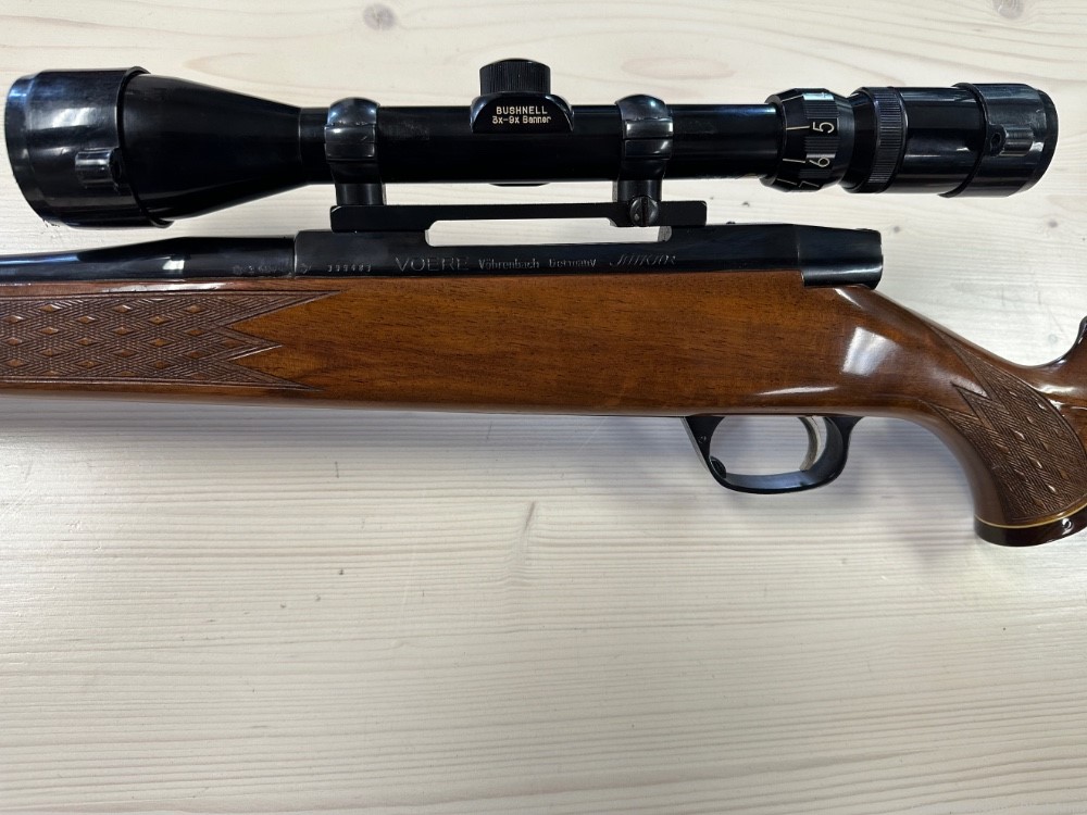 Excellent condition Voere Shikar 243 Win rifle manufactured in Germany -img-3