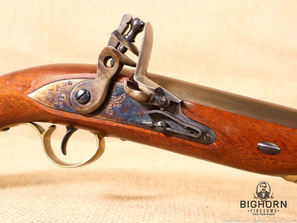 Davide Pedersoli, Harper's Ferry, .58 Cal. Flintlock Pistol *PENNY*-img-3