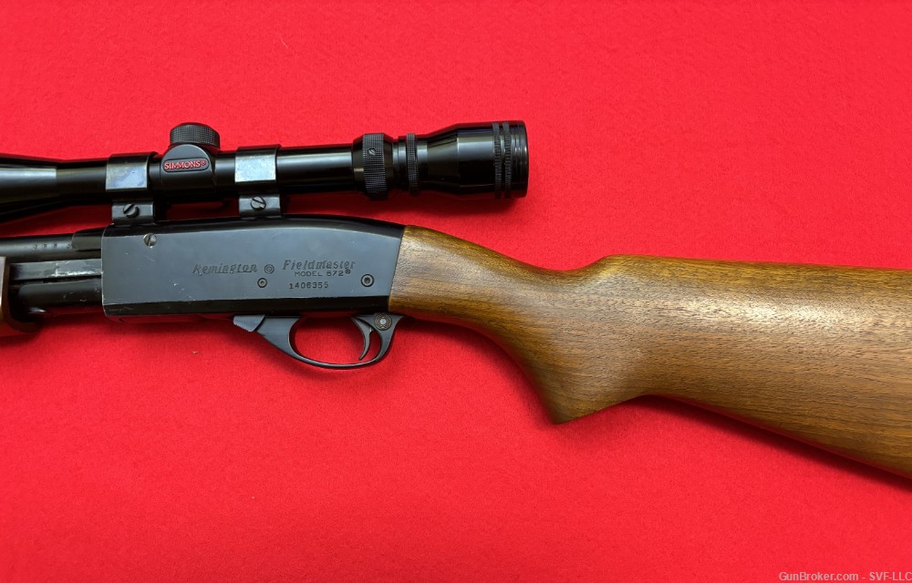 1969 Remington 572 Fieldmaster 22LR Collectible Used Vintage January-img-3