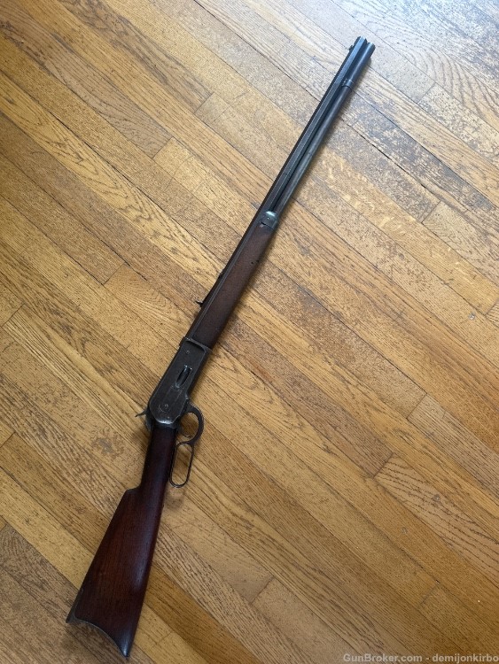 Winchester 1886 .45-70 Rifle 26" Octagon 1889-img-0