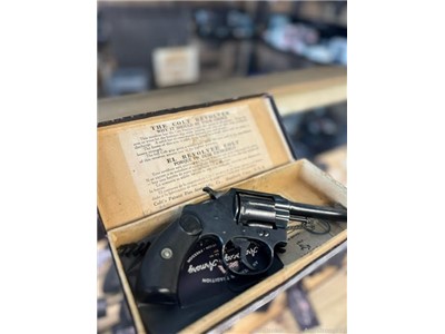 COLT POLICE POSITIVE (32 S&W) with ORIGINAL BOX