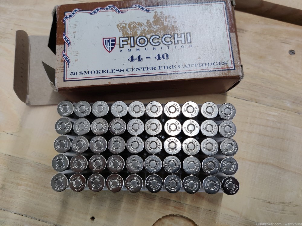 Fiocchi 44-40 Ammo 210 GRS LRNFP Full Box 50 Rounds Factory Loads-img-2