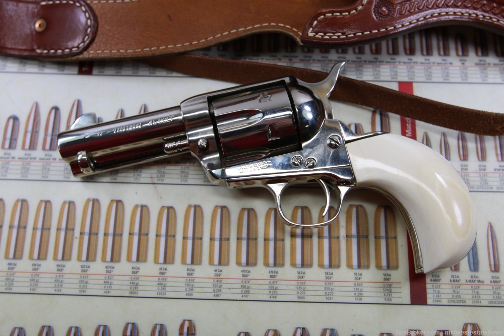 American Western Arms Longhorn .45 Colt SA Revolver Texas Jack Holster-img-2