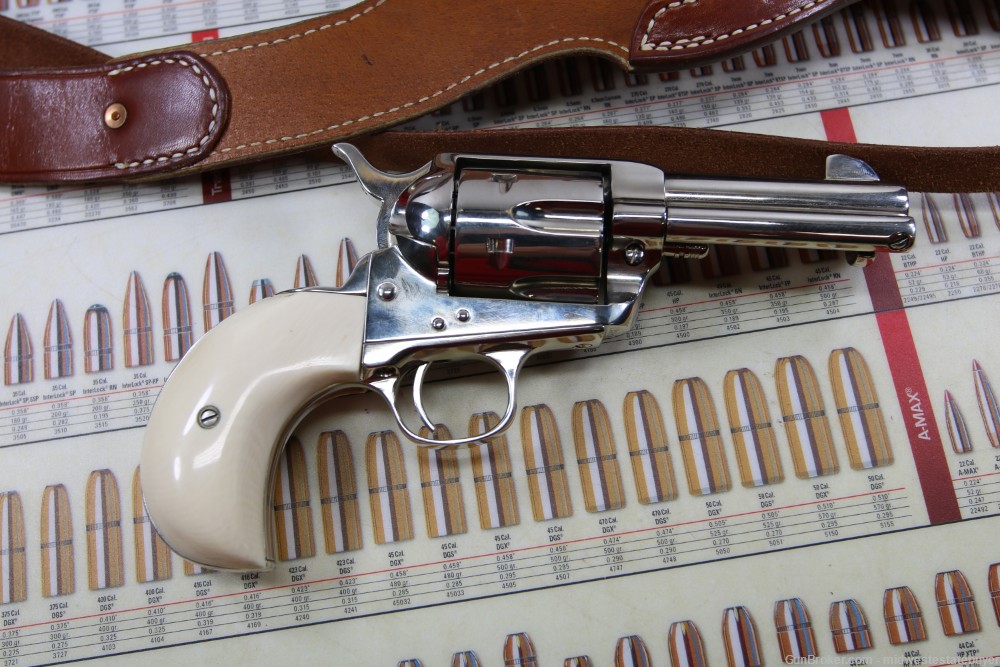American Western Arms Longhorn .45 Colt SA Revolver Texas Jack Holster-img-1