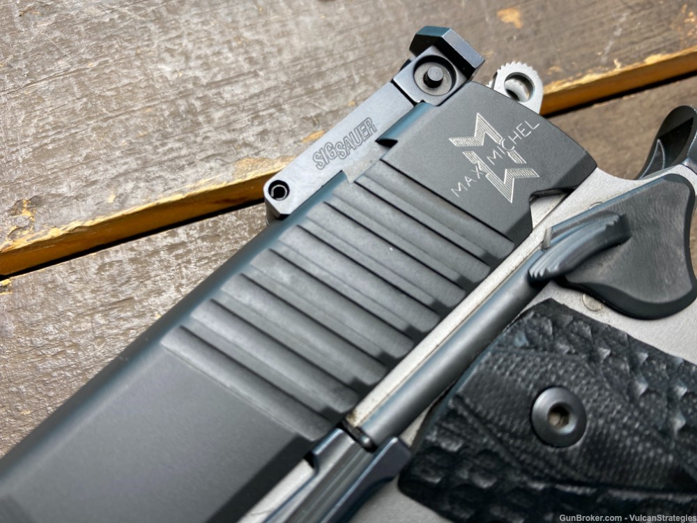 Sig Sauer 1911 Max Michel 45 ACP 7-8 Rd Wilson Combat Mags PENNY AUCTION-img-7