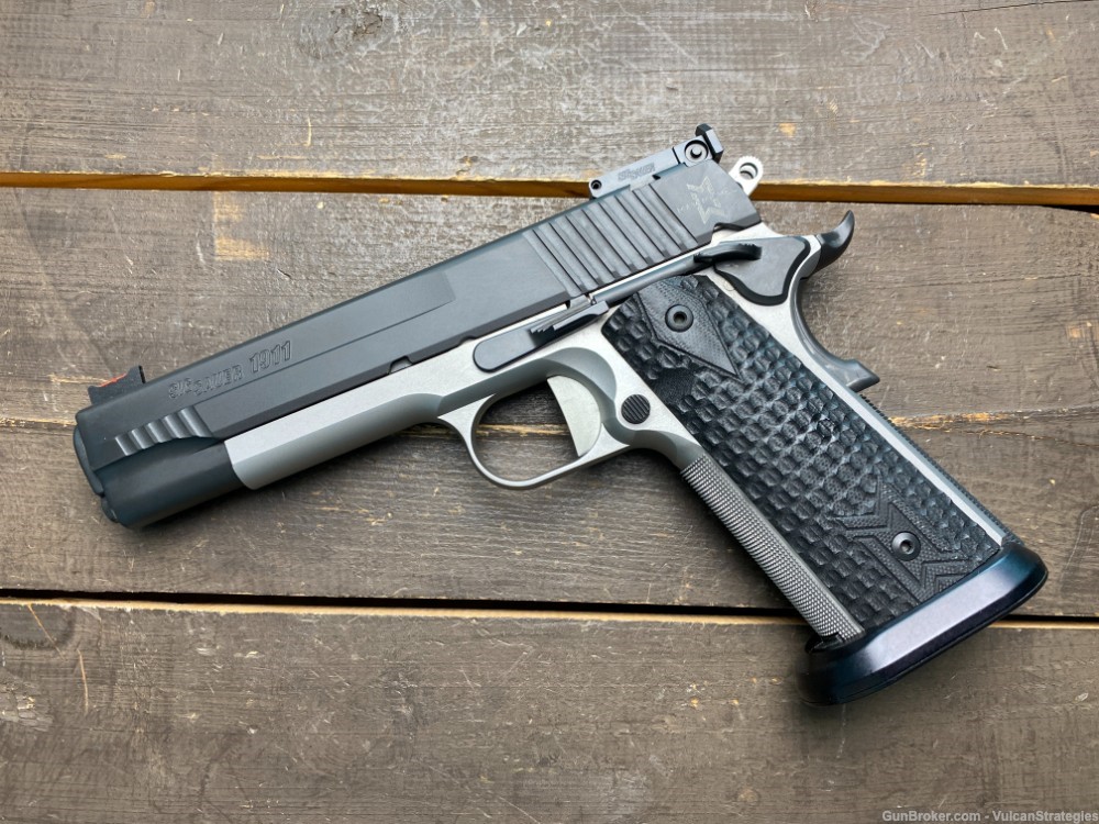 Sig Sauer 1911 Max Michel 45 ACP 7-8 Rd Wilson Combat Mags PENNY AUCTION-img-0