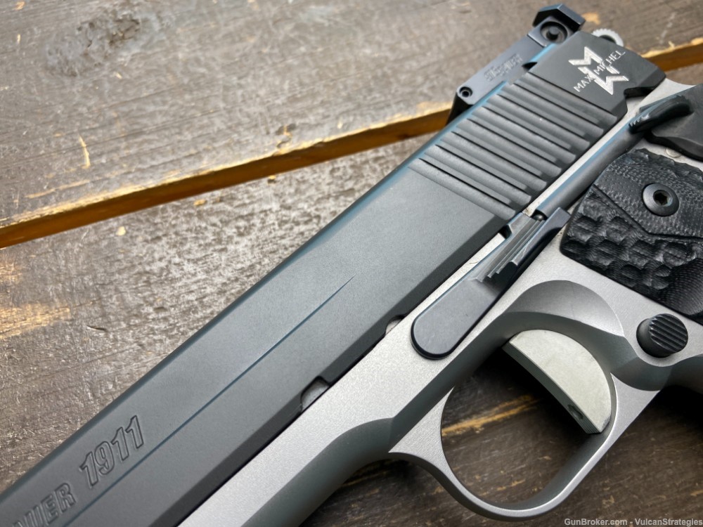 Sig Sauer 1911 Max Michel 45 ACP 7-8 Rd Wilson Combat Mags PENNY AUCTION-img-4