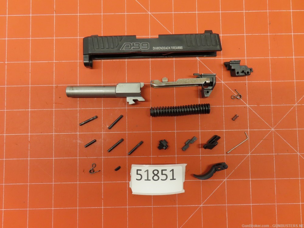 Diamondback model DB9 .9mm Repair Parts #51851-img-0