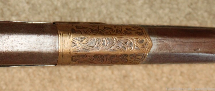 Fine 1800's Albanian Miquelet Flintlock Musket - All Metal-img-17