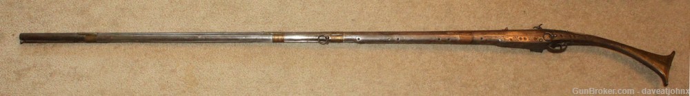 Fine 1800's Albanian Miquelet Flintlock Musket - All Metal-img-1