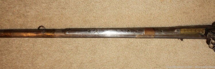 Fine 1800's Albanian Miquelet Flintlock Musket - All Metal-img-14