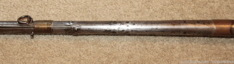 Fine 1800's Albanian Miquelet Flintlock Musket - All Metal-img-24