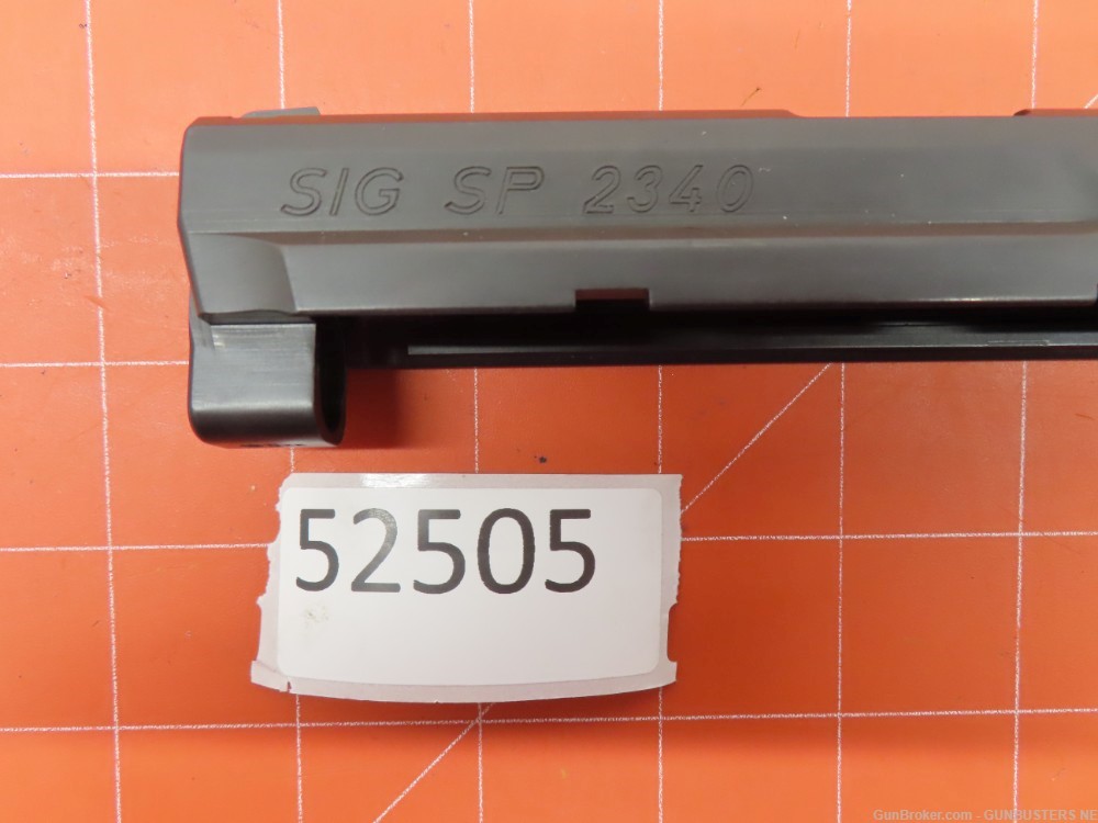 Sig model 2340 .357 SIG w/ case Repair Parts #52505-img-5