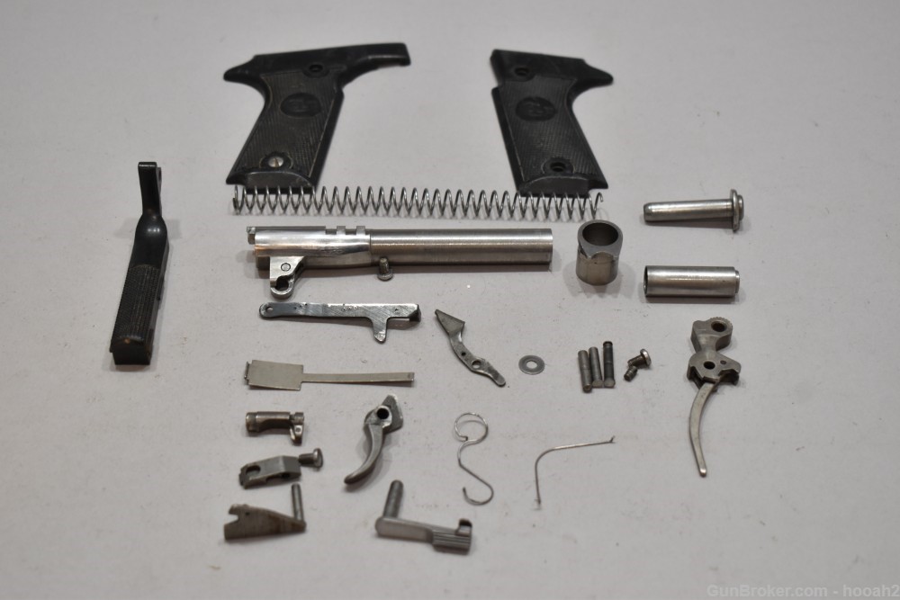 Incomplete Colt Double Eagle 45 ACP Stainless Semi Auto Pistol Parts Lot-img-0