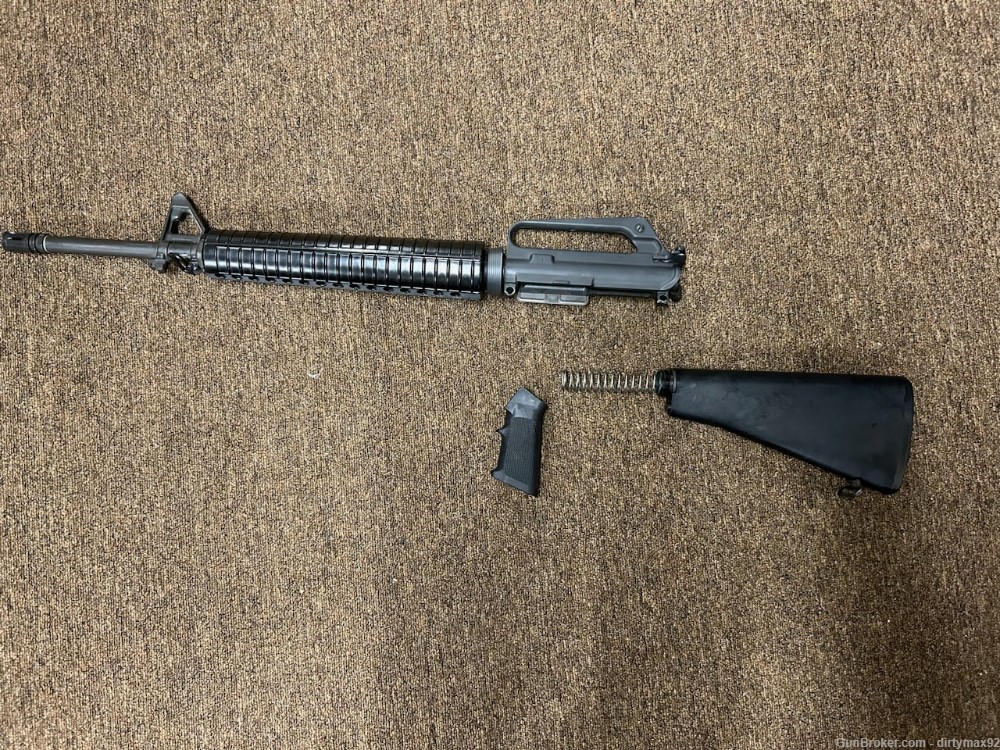 Pre-Ban Colt HBAR AR-15 Upper with BCG & Stock Penny Start No Reserve-img-0