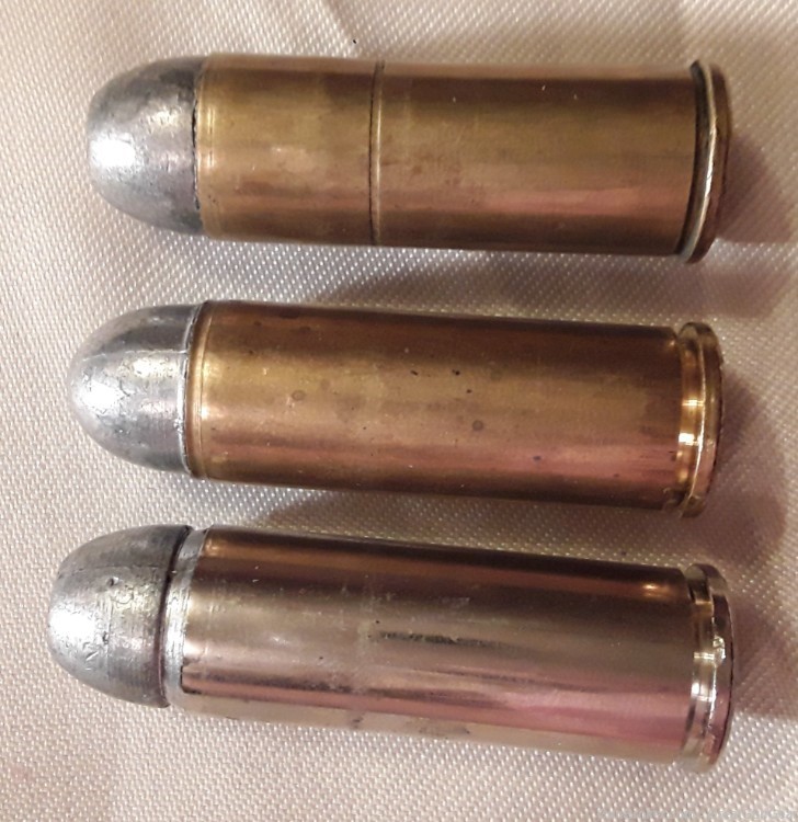 169 x Reload Ammo Rounds COMPONENTS ONLY Caliber .45 COLT with Lead Bullets-img-2