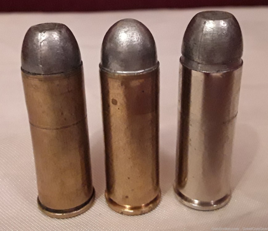 169 x Reload Ammo Rounds COMPONENTS ONLY Caliber .45 COLT with Lead Bullets-img-1