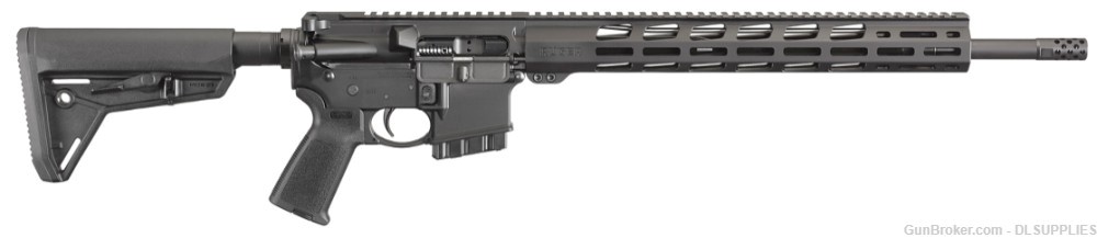 RUGER AR-556 MPR AR-15 BLACK ANODIZED FINISH M-LOK HANDGUARD 18" BBL 5.56-img-0