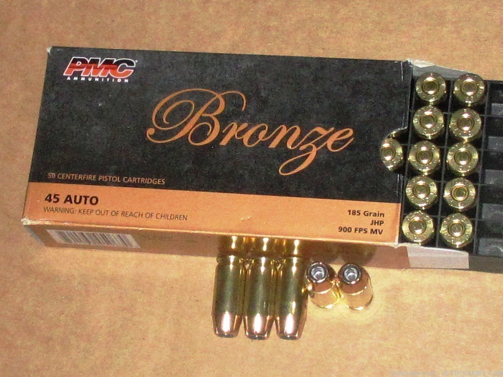 .45 ACP Ammo 45 Ammo Hollow Point-img-0