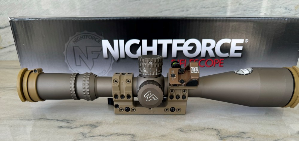 Nightforce ATACR FDE 7-35 Mil-XT w/ Spurh Mount, RMR, etc...-img-0