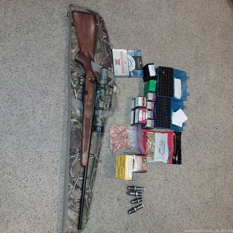 Tikka M695 Whitetail hunter 270 win with scope, 600 BLTS, dies, load data -img-2