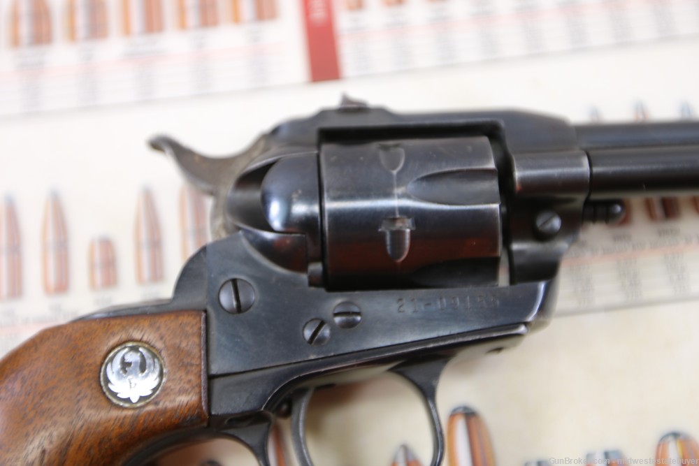 Ruger Single Six .22 LR SA Revolver 3 Screw No Transfer Bar Blue Mfg 1971-img-8