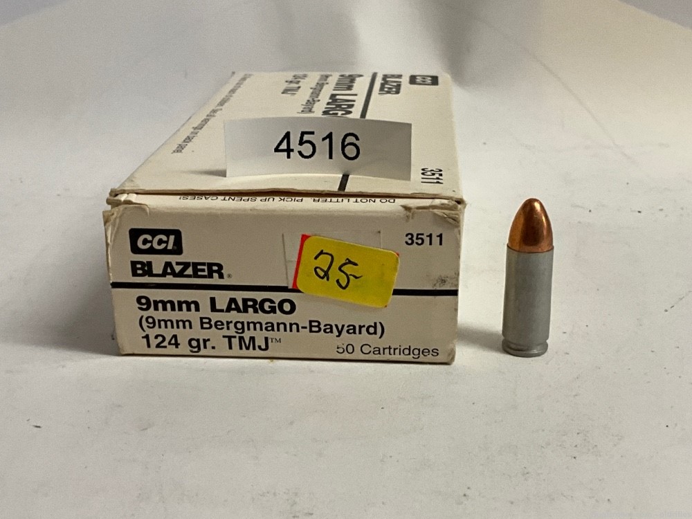 9mm Largo by CCI Blazer 124gr TMJ-img-0