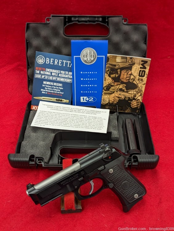 Beretta 92G LTT Elite 9mm Semi-Automatic Pistol-img-0