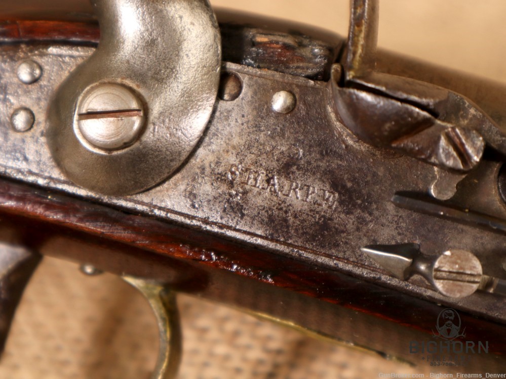 1800's Sharpe Flintlock Trade Pistol, .56 Caliber, 8" Barrel-img-23