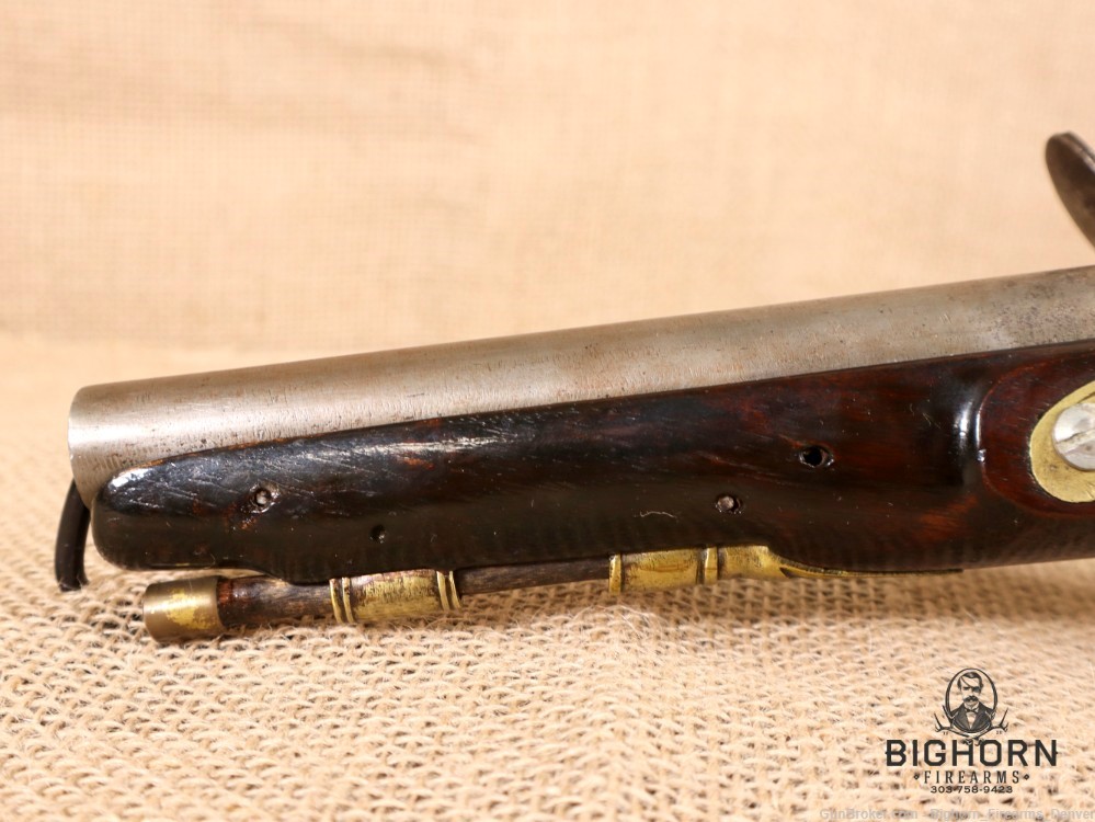 1800's Sharpe Flintlock Trade Pistol, .56 Caliber, 8" Barrel-img-5
