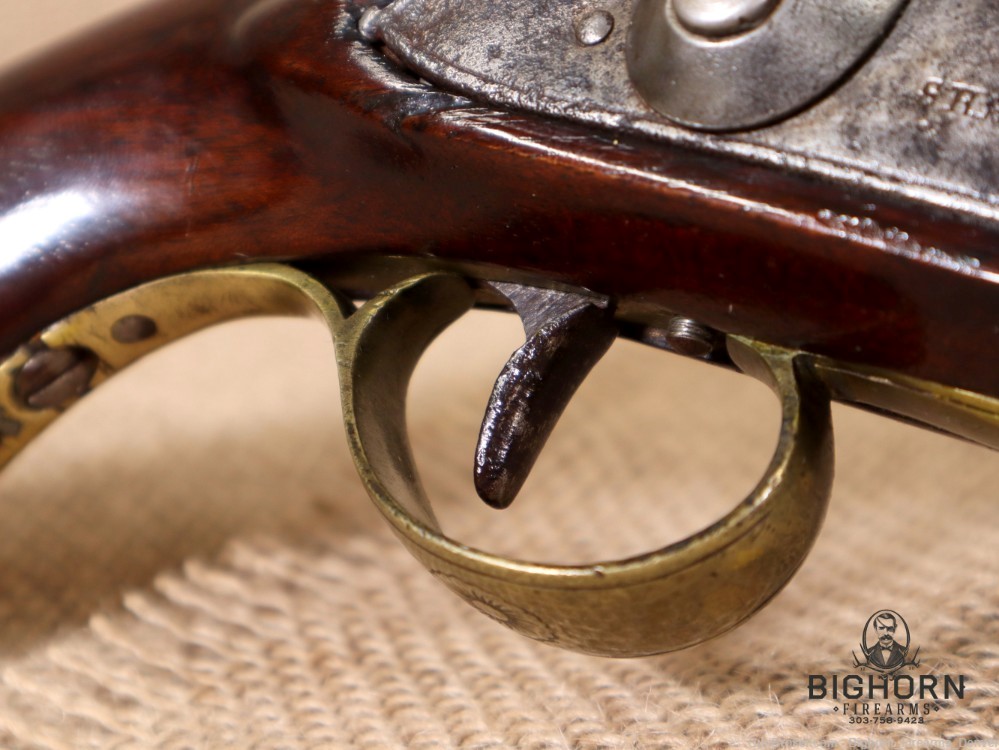 1800's Sharpe Flintlock Trade Pistol, .56 Caliber, 8" Barrel-img-25