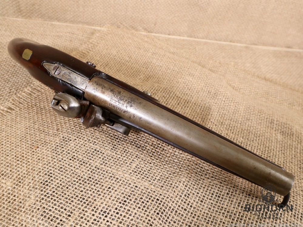 1800's Sharpe Flintlock Trade Pistol, .56 Caliber, 8" Barrel-img-26