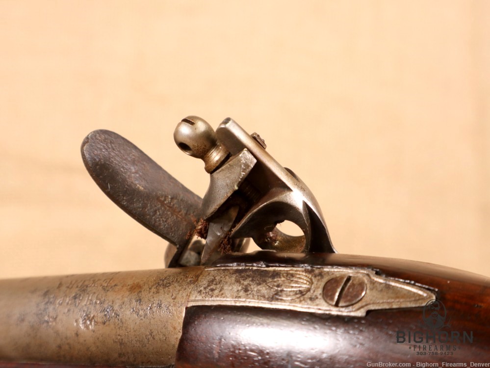 1800's Sharpe Flintlock Trade Pistol, .56 Caliber, 8" Barrel-img-12