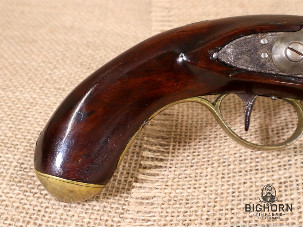 1800's Sharpe Flintlock Trade Pistol, .56 Caliber, 8" Barrel-img-8