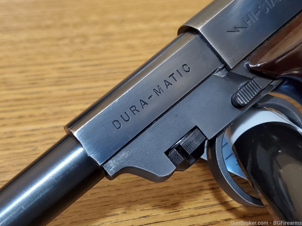 High Standard Hi-Standard Dura-Matic M-101 .22lr pistol 4 1/2" barrel $.01-img-7