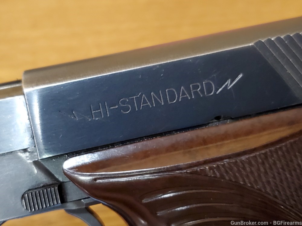 High Standard Hi-Standard Dura-Matic M-101 .22lr pistol 4 1/2" barrel $.01-img-4