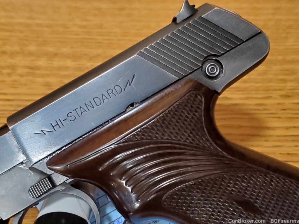 High Standard Hi-Standard Dura-Matic M-101 .22lr pistol 4 1/2" barrel $.01-img-10