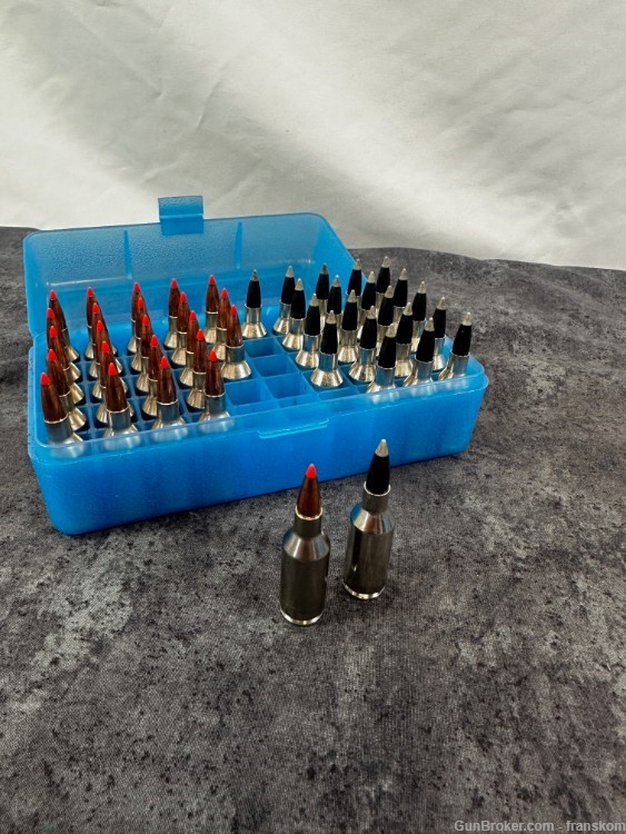 Winchester 25 WSSM, 85gr and 115gr- 245 rounds.-img-3