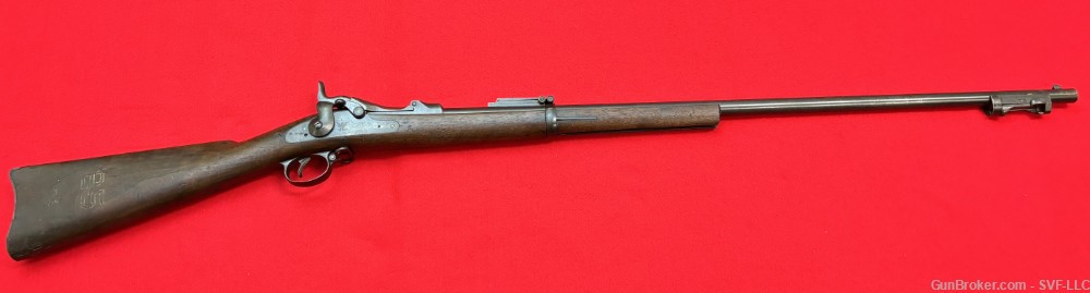1892 Springfield Armory Trapdoor Model of 1873 45-70 GOVT Used Sporter 32"-img-0