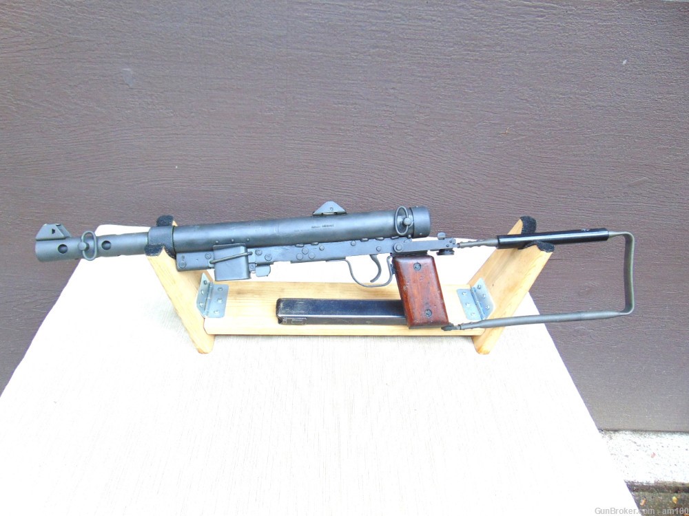 SWEDISH K MACHINE GUN NO LAW LETTER Carl Gustaf M/45 E FILE  9MM-img-3