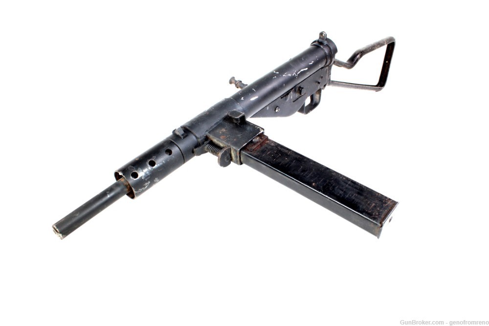 Sten MK II 9mm Inert Dummy Display Sub-Machine Prop Gun SMG WWII MP40 MKIII-img-0